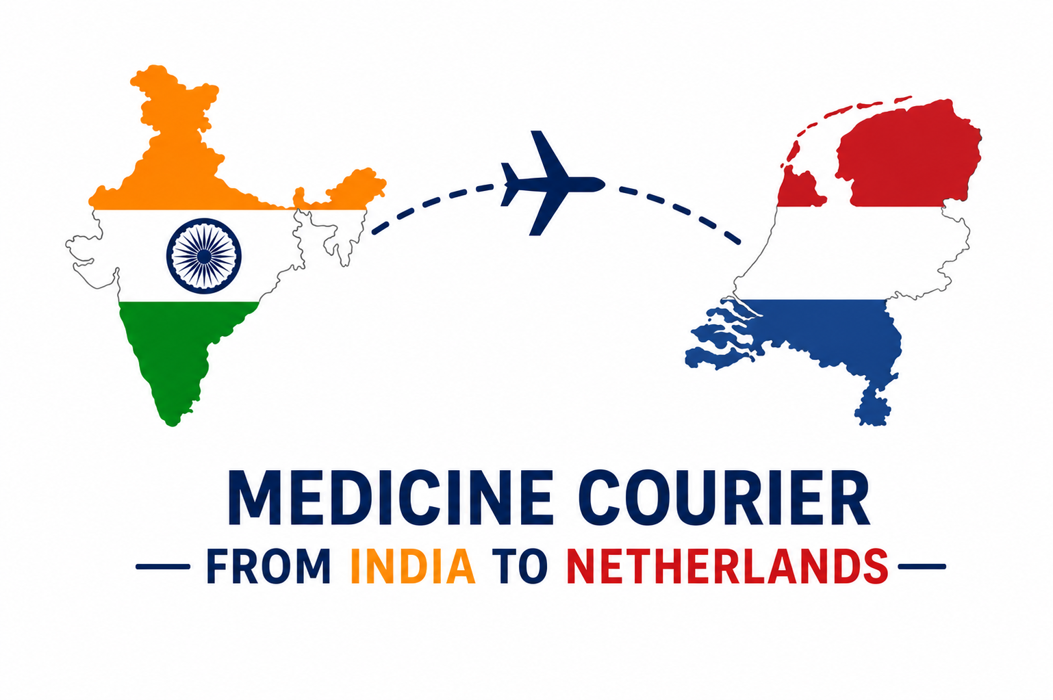 Medicine Courier from India to Netherlands - Quick Pickup